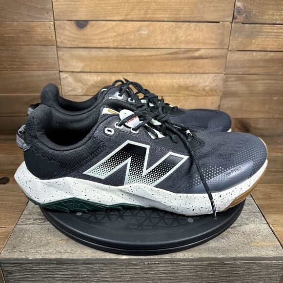 New Balance Mens Size 12 2E DynaSoft Nitrel v6 Phantom/Mint Sneakers NO INSOLES - Picture 1 of 11